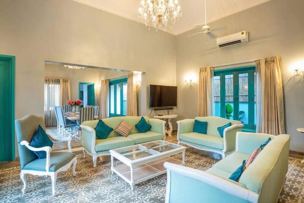 White Banyan Beach Villa, Candolim By The Acacia Villas Exteriér fotografie